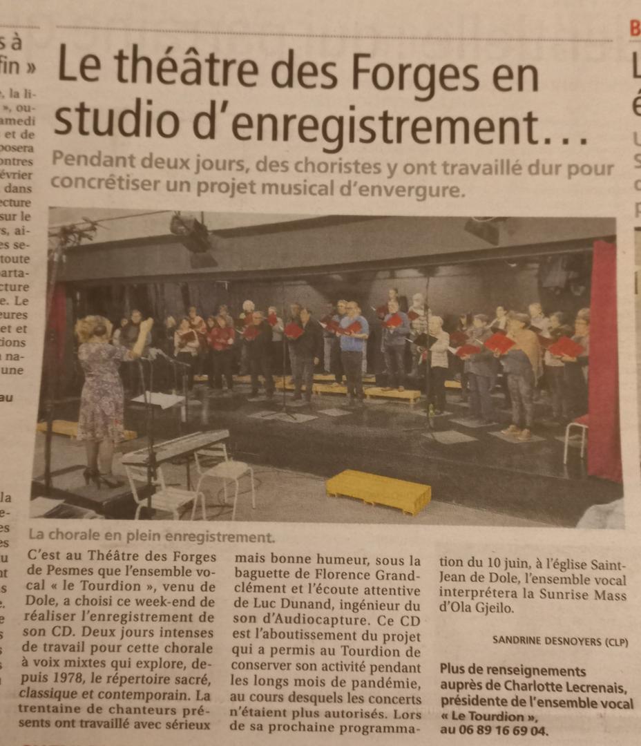 Article 2 - Le Tourdion